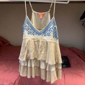 Thrifted Boho Tank